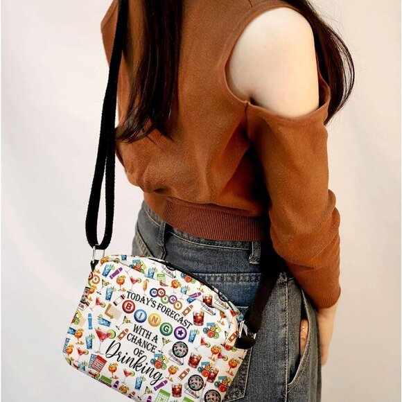 Durable Canvas Crossbody Bag with Adjustable Strap for On-the-Go Essentials - Picture 7 of 7